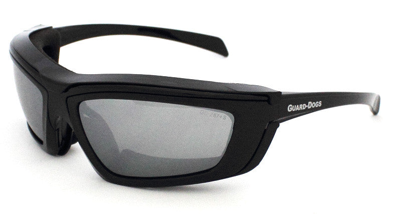 goggle 4 Sidecars 4 w/Goggle-It Black Onyx Rx Frame – Guard-Dogs, Aggressive Eyewear