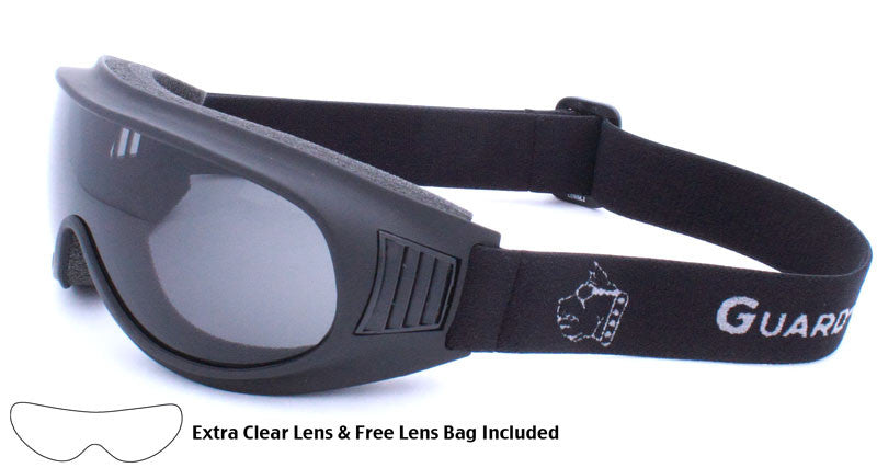 goggles 1 Commander® 1 Matte Black – Guard-Dogs, Aggressive Eyewear