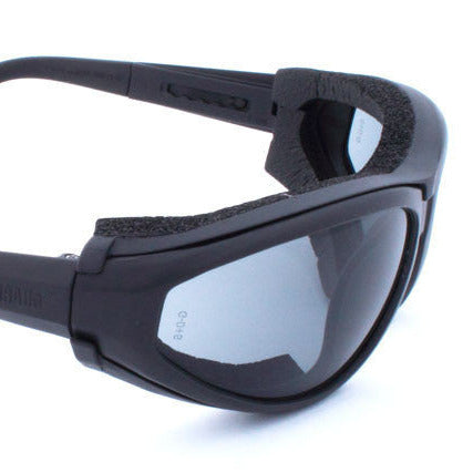 XJ2 Safety Glasses w/ Fusion Foam Goggle-It – Guard-Dogs, Aggressive Eyewear